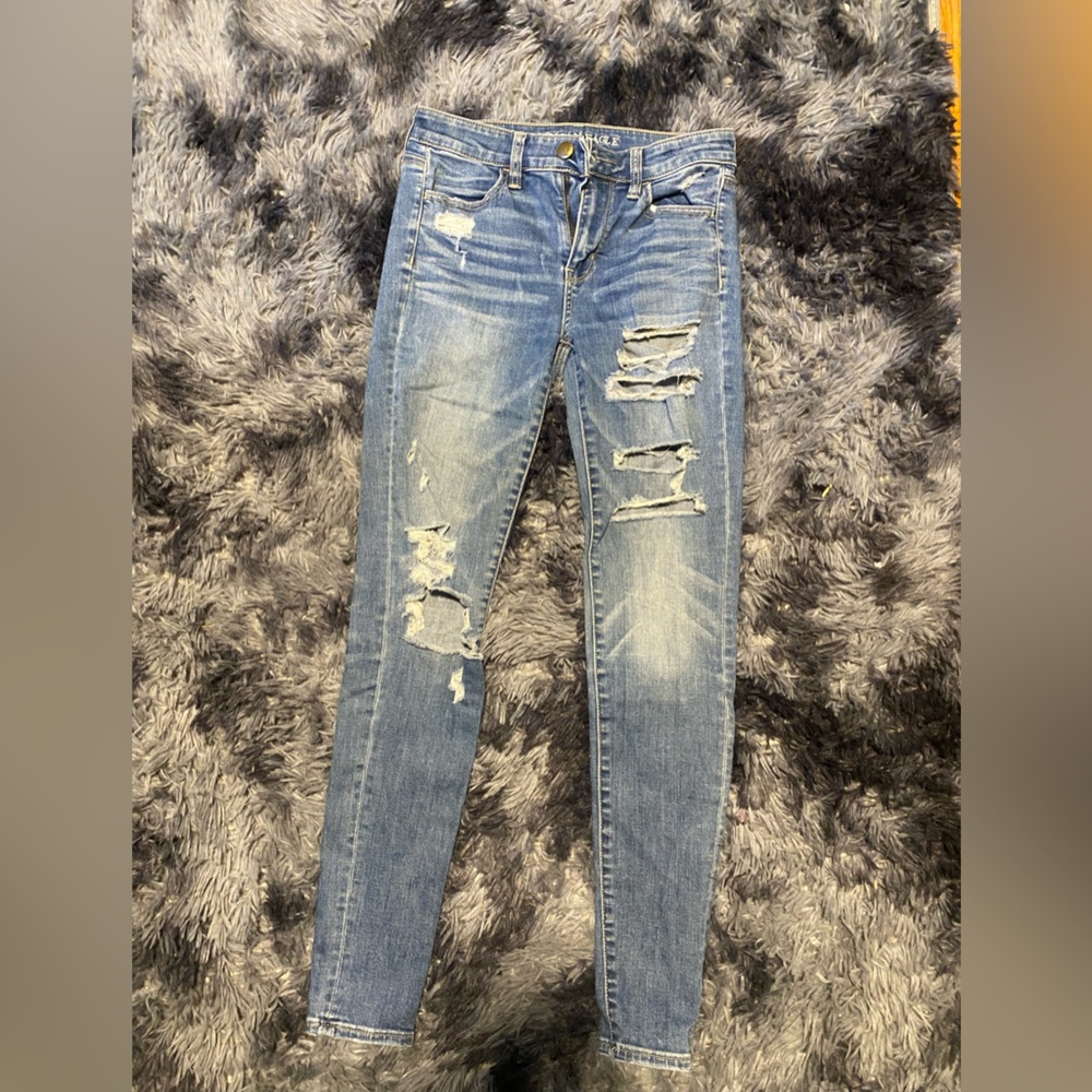 American Eagle Ripped Jeans